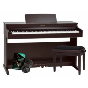 Steinmayer DP-321 RW Digitale Piano Rosewood met bank, koptelefoon en leermethode: Boek, DVD en meespeel-CD (D)