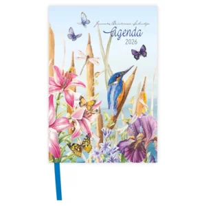 Zak agenda - 2026 - Janneke Brinkman - IJsvogel - 8.3x11.5cm