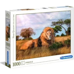 Clementoni High Quality collection puzzel - Koning leeuw - 1000 stukjes