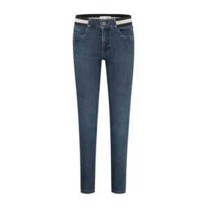 Para Mi Dames Broek: Celine ( Elastiek ) Reform Denim Old Bleu ( skinny Leg ) ( PARA.152 )