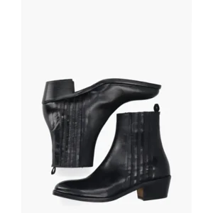Jo Ghost 5281 Zwart Dames Enkelboots