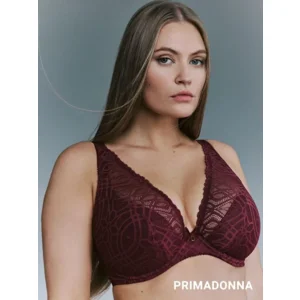 Prima Donna BH plunch halve mousse: Salerno, Evening Red, Europese Maten ( PDO.588 )