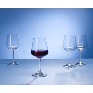 Villeroy & Boch Ovid 4 Stuks Rood Wijnglas