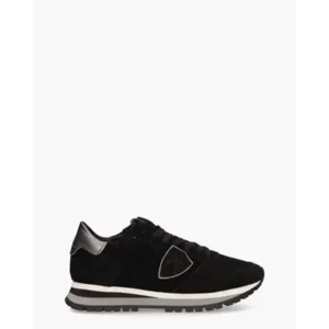 Philippe Model Tropez X Mondial Zwart/Zilver Damessneakers
