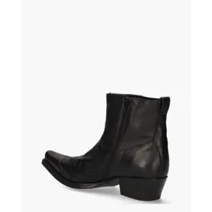 Sendra 12185 Zwart Heren Enkelboots