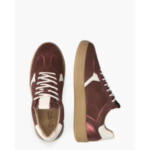 Dwrs Label Mirabel Bordeaux Damessneakers