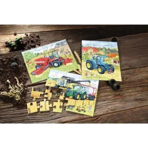 Puzzel - Tractor & Co. - Landbouwmachines - 3x24st.