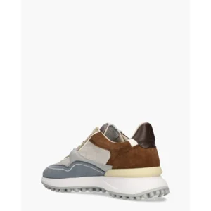 Floris Van Bommel Noppi 29.55 Blauw/Multi Herensneakers