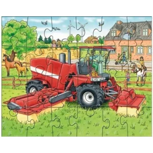 Puzzel - Tractor & Co. - Landbouwmachines - 3x24st.