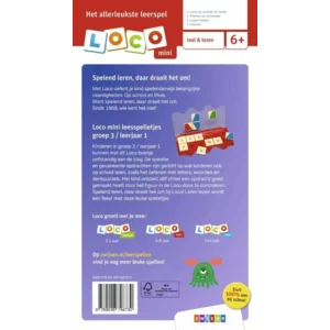 Loco Mini - Boekje - Leesspelletjes - Groep 3 / leerjaar 1 - 6/7 jaar