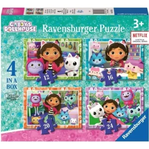 Puzzel - Gabby's dollhouse - 12, 16, 20 & 24st.