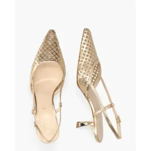 Gianmarco F. K088 Goud Dames Slingbackpumps