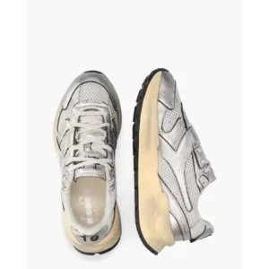 Diadora Heritage Mercury Elite Zilver Damessneakers