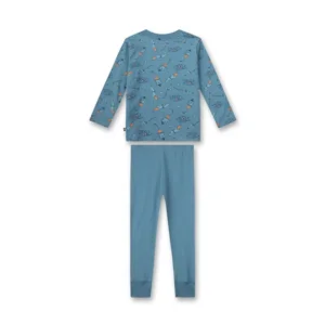 Sanetta pyjama jongens: Raket, blauw vanaf 9 maanden ( SAN.59 )