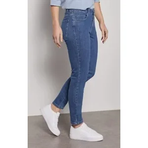 Para Mi Dames Jeans broek: Celine, Medium blue, Reform denim, L32 ( PARA.201 )