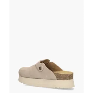 Scholl Justine Taupe Dames Clogs