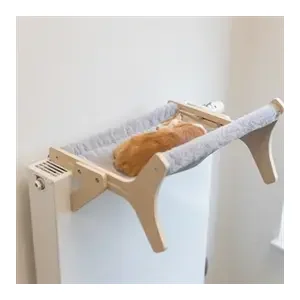 Trixie Hangmat Hout Onbehandeld Grijs 47X24X38 cm