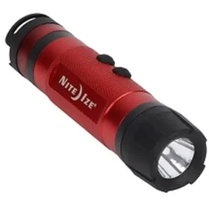Nite Ize 3-in-1 Led Mini zaklamp Rood 80 Lumen NL1A-10-R7