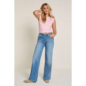 Para Mi dames broek Mira: Summer bleu jeans L32 ( PARA.386 )