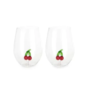 Balvi Glazenset Kers 500ml x2 Glas