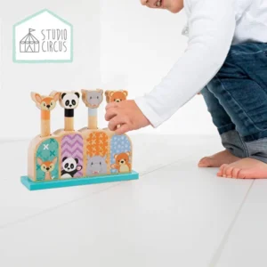 Pop-up spel - Dieren - Pastel