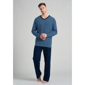 Schiesser – Fashion Nightwear – Pyjama – 175686 – Night Blue