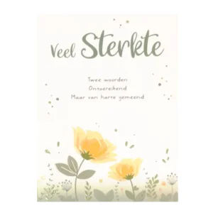Kaart - Intense - Veel sterkte - TE059-C