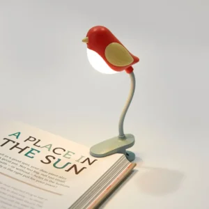 Balvi Leeslamp Vogel Rood