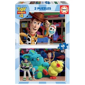 Educa - Disney Pixar Toy Story 4 - 2 puzzels van 48 stukjes