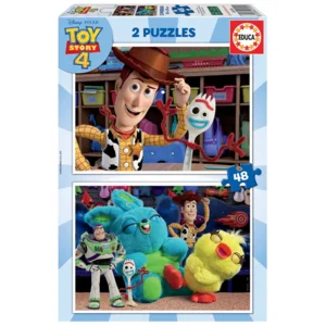Educa - Disney Pixar Toy Story 4 - 2 puzzels van 48 stukjes ...
