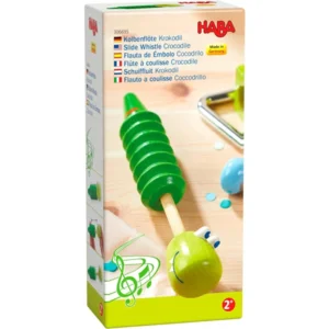Muziekinstrument - Schuif fluit - Krokodil - Hout