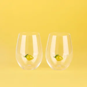 Balvi Glazenset Citroen 500ml x2 Glas