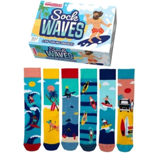 Oddsocks Sock Waves Sokken 6 Mismatched 39-44