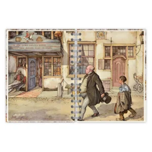 Bureau agenda - 2024 - Anton Pieck - Vlaamse Jaarmarkt  - 17.6x23.8cm