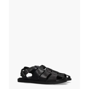 The Sandals Factory M8097 Zwart Herensandalen