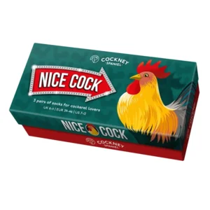 Nice Cock - Heren Sokken - 3 paar in een Doos - Maat 39-46