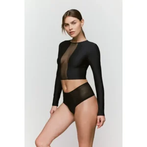 Sarda Chalmers top in zwart