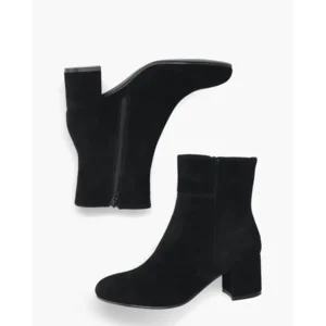 Di Lauro Zwarte Dames Enkelboots