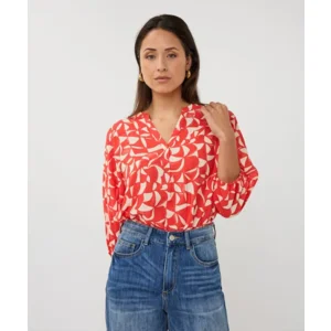 Esqualo Bloes: print, 3/4 mouw ( ESQ.323 )