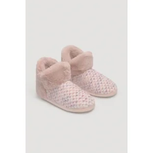 Ysabel Mora pantoffels in roze