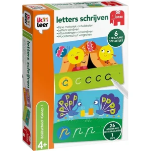 Leerspel - Ik leer letters schrijven - 4+