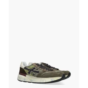 Premiata Mick 7717 Groen/Multi Herensneakers