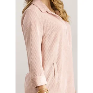 Signe Nature Kleed: Vieux Roze, Ribfluweel ( Signe.1348 )