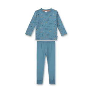 Sanetta pyjama jongens: Raket, blauw vanaf 9 maanden ( SAN.59 )