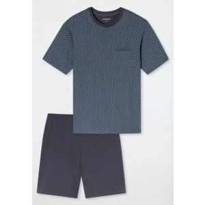Schiesser - Comfort Essentials – Pyjama – 181155 – Graphit