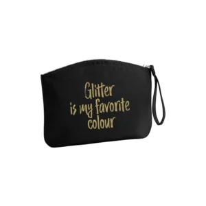 Glitter is my favorite color make-up tas S Naturel