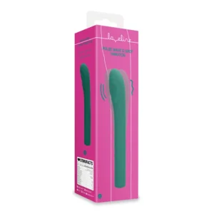 Loveline Pulse Wave G-spot Vibrator Green Crystal 22 cm