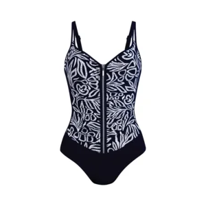 Rosa Faia ( Anita ) Badpak: Tarja, Blauw / wit ( ANI.534 )