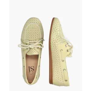 Si Zerrin Lichtgeel Dames Veterschoenen