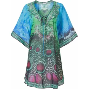 Pastunette – Beach  – Strandtuniek – 66201-151-2 – Aqua Green